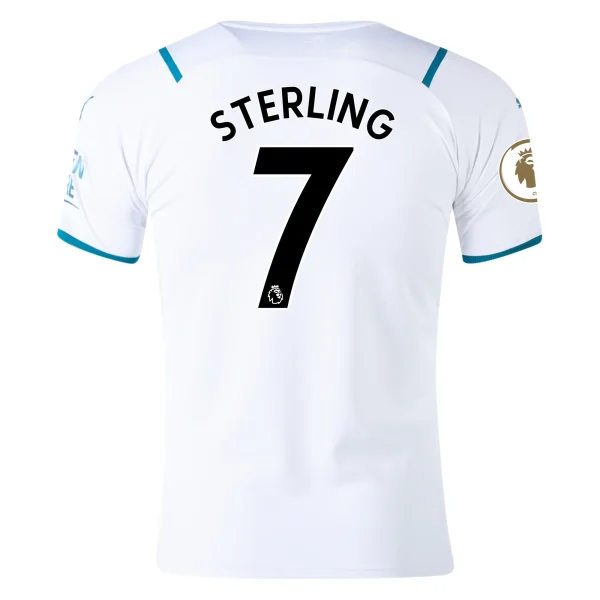 Raheem Sterling Manchester City 21/22 Away Jersey
