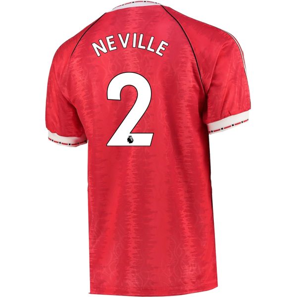 Gary Neville Manchester United Originals 1990 Jersey