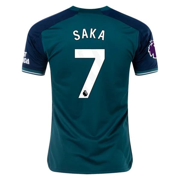 Bukayo Saka Arsenal 23/24 Third Jersey