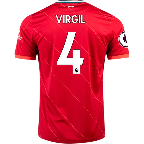 Virgil van Dijk Liverpool FC 21/22 Home Jersey