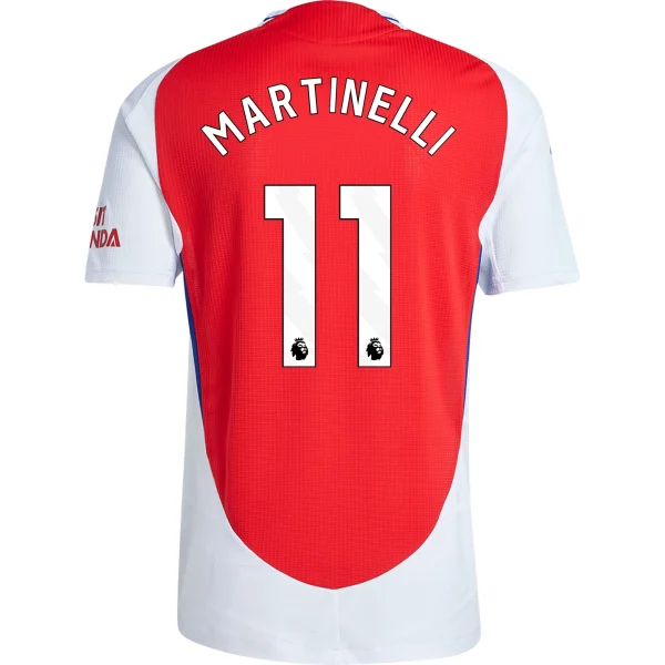 Gabriel Martinelli Arsenal 24/25 Authentic Home Jersey