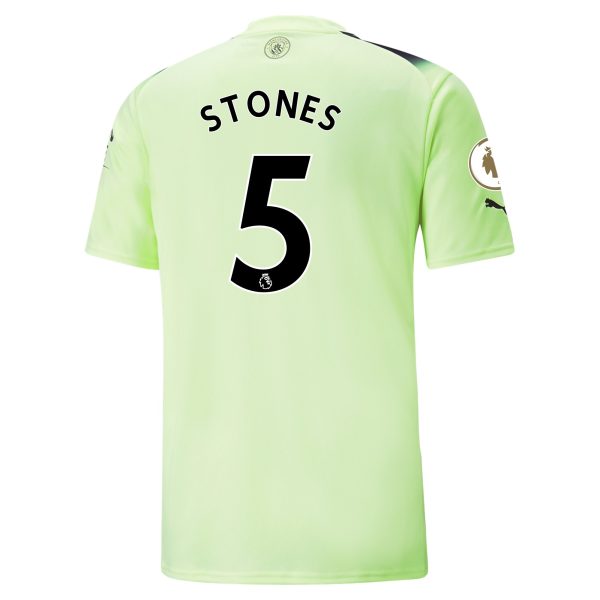 John Stones Manchester City 22/23 Third Jersey