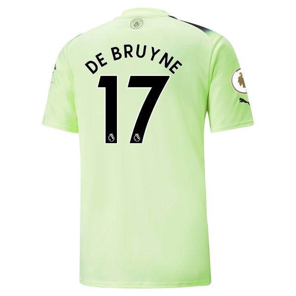 Kevin De Bruyne Manchester City 22/23 Third Jersey