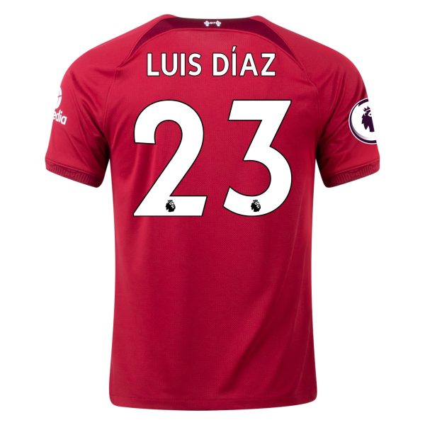 Luis Díaz Liverpool 22/23 Home Jersey