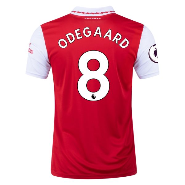 Martin Ødegaard Arsenal 22/23 Home Jersey
