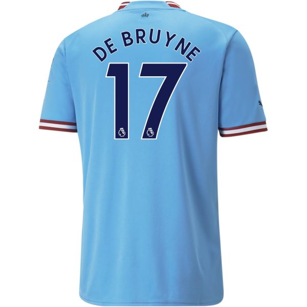 Kevin De Bruyne Manchester City 22/23 Home Jersey