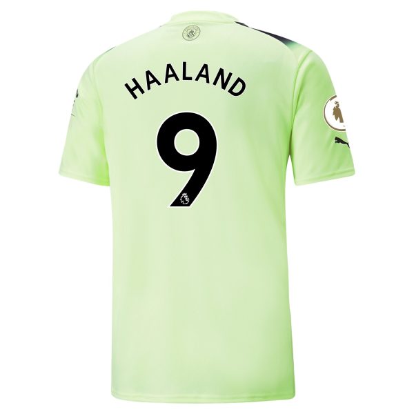 Erling Haaland Manchester City 22/23 Third Jersey