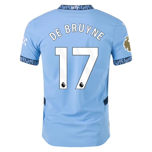 Kevin De Bruyne Manchester City 24/25 Authentic Home Jersey