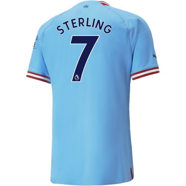 Raheem Sterling Manchester City 22/23 Authentic Home Jersey
