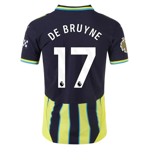 Kevin De Bruyne Manchester City 24/25 Authentic Away Jersey