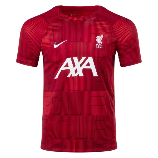 Liverpool Pre Match Home Training Jersey 23/24