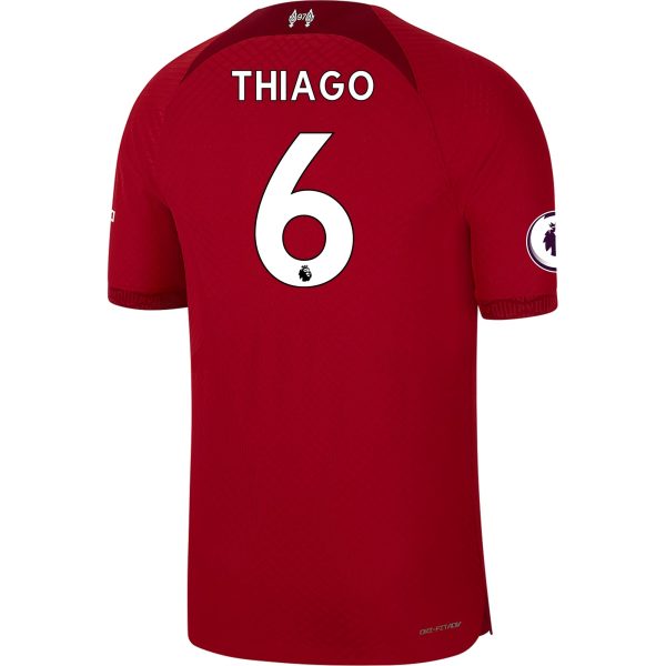 Thiago Alcântara Liverpool 22/23 Authentic Home Jersey