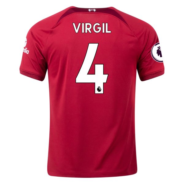 Virgil van Dijk Liverpool 22/23 Home Jersey