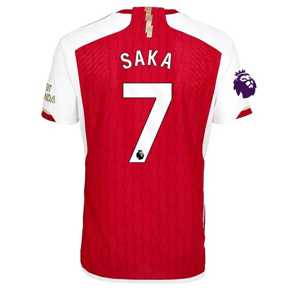 Bukayo Saka Arsenal 23/24 Authentic Home Jersey