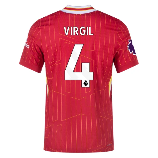 Virgil van Dijk Liverpool 24/25 Authentic Home Jersey