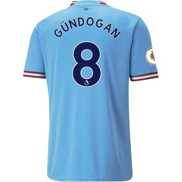 Ilkay Gündoğan Manchester City 22/23 Home Jersey