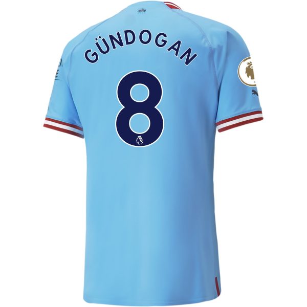 Ilkay Gündoğan Manchester City 22/23 Authentic Home Jersey
