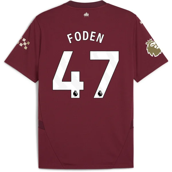 Phil Foden Manchester City 24/25 Third Jersey