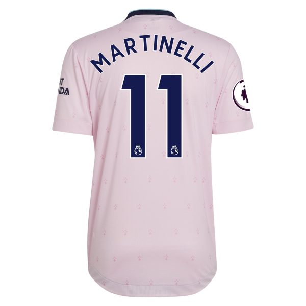 Gabriel Martinelli Arsenal 22/23 Authentic Third Jersey