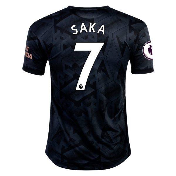 Bukayo Saka Arsenal 22/23 Authentic Away Jersey