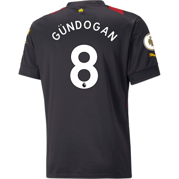 Ilkay Gündoğan Manchester City 22/23 Away Jersey