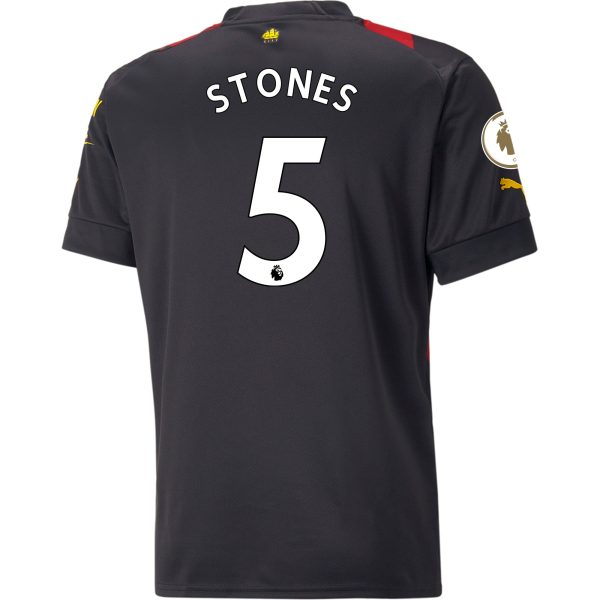 John Stones Manchester City 22/23 Away Jersey