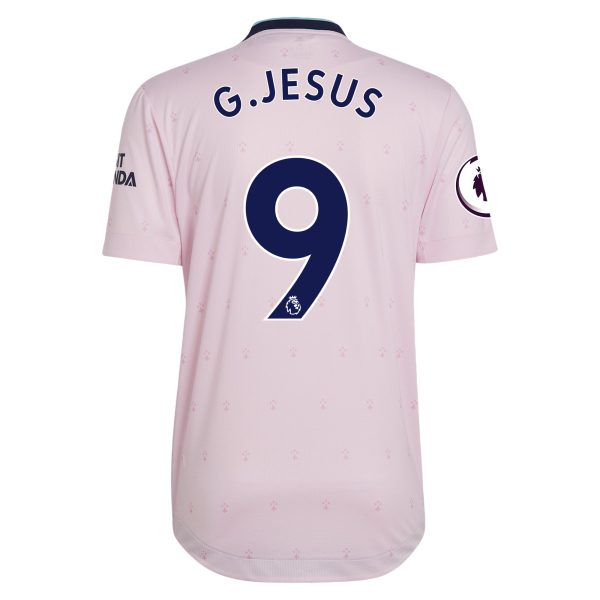 Gabriel Jesus Arsenal 22/23 Authentic Third Jersey