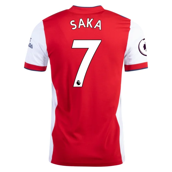 Bukayo Saka Arsenal 21/22 Home Jersey