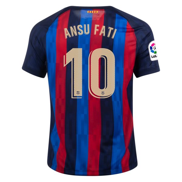 Ansu Fati Barcelona 22/23 Home Jersey