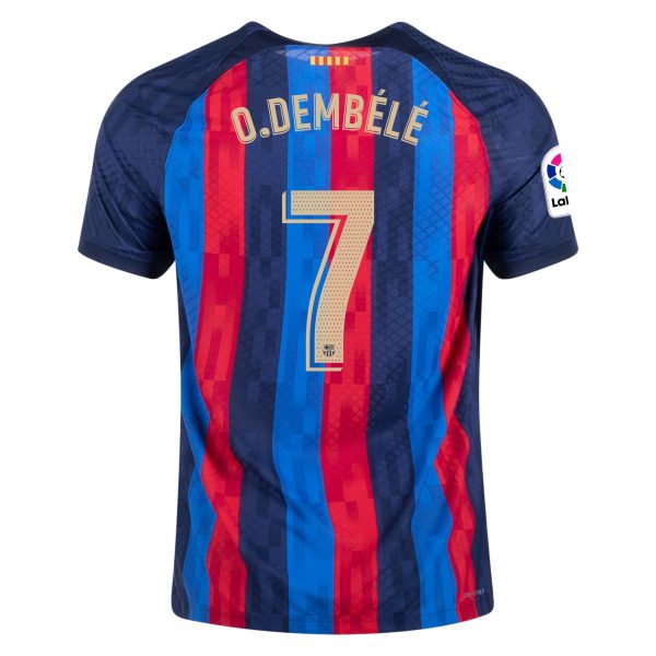 Ousmane Dembélé Barcelona 22/23 Authentic Home Jersey