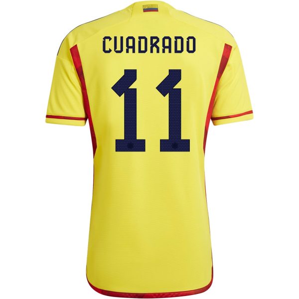 Juan Cuadrado Colombia 22/23 Home Jersey