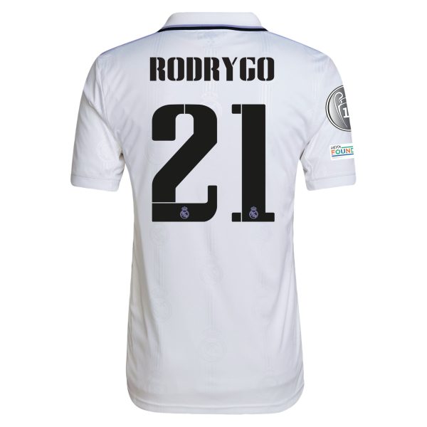 Rodrygo Real Madrid 22/23 UCL Home Jersey