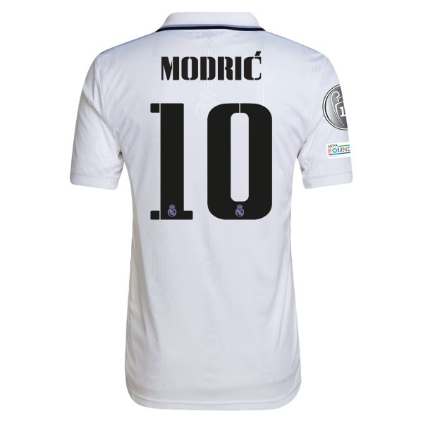 Luka Modrić Real Madrid 22/23 UCL Home Jersey