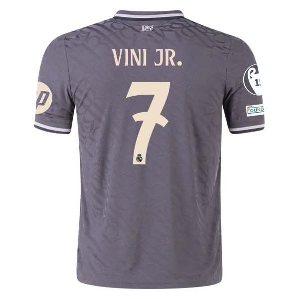 Vinicius Jr. Real Madrid 24/25 Authentic Third Jersey