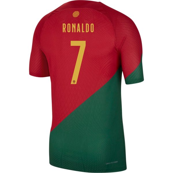 Cristiano Ronaldo Portugal 22/23 Authentic Home Jersey