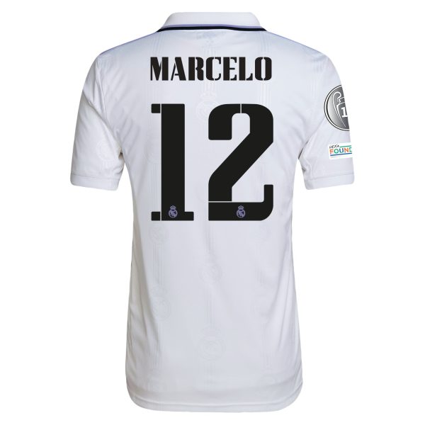 Marcelo Real Madrid 22/23 UCL Home Jersey
