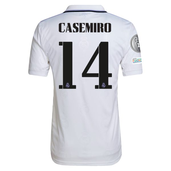 Casemiro Real Madrid 22/23 UCL Home Jersey
