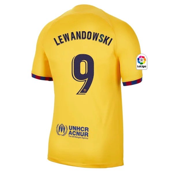 Robert Lewandowski Barcelona 22/23 Senyera Fourth Jersey