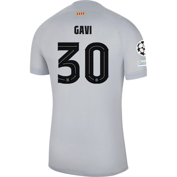 Gavi Barcelona 22/23 Authentic Third Jersey