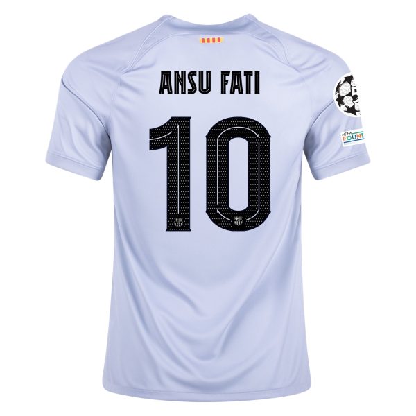 Ansu Fati Barcelona 22/23 Third Jersey