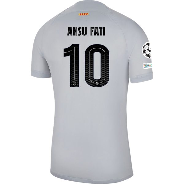Ansu Fati Barcelona 22/23 Authentic Third Jersey