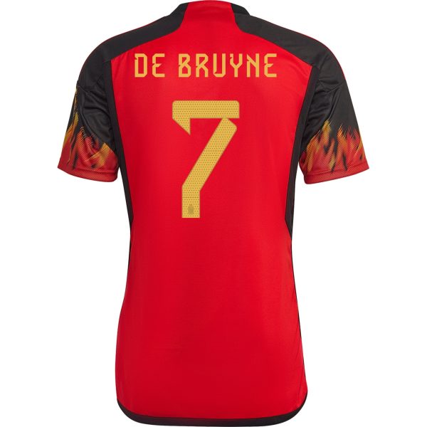 Kevin De Bruyne Belgium 22/23 Home Jersey