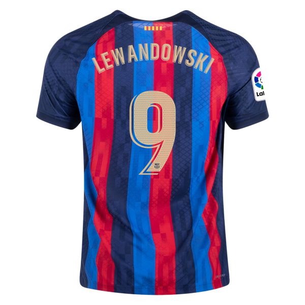 Robert Lewandowski Barcelona 22/23 Authentic Home Jersey