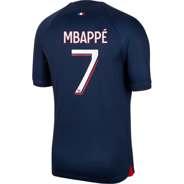 Kylian Mbappé Paris Saint-Germain (PSG) 23/24 Home Jersey