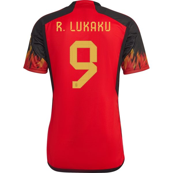 Romelu Lukaku Belgium 22/23 Home Jersey