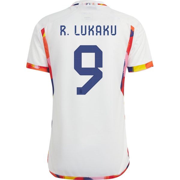 Romelu Lukaku Belgium 22/23 Away Jersey