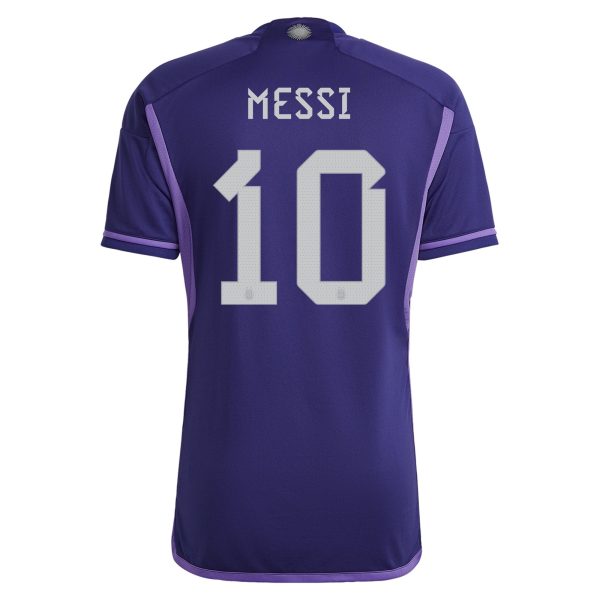 Lionel Messi Argentina 22/23 Away Jersey