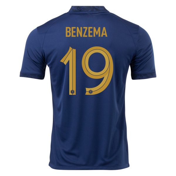 Karim Benzema France 22/23 Home Jersey