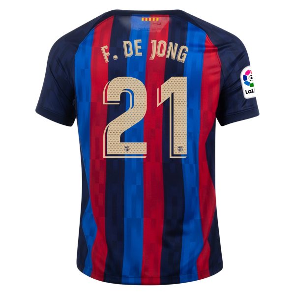 Frenkie de Jong Barcelona 22/23 Home Jersey