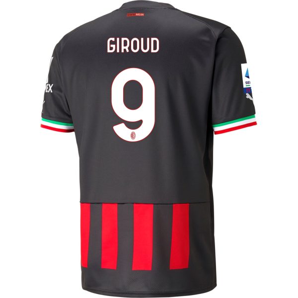 Olivier Giroud AC Milan 22/23 Home Jersey